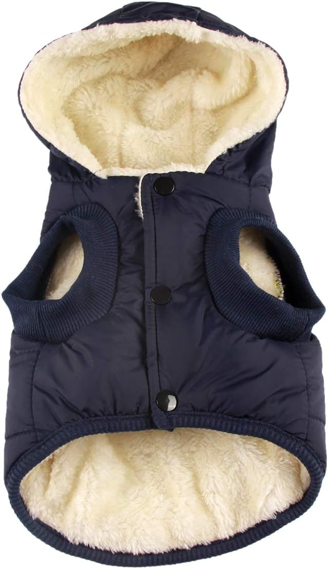 Vecomfy Fleece Lining Extra Warm Dog Hoodie Vecomfy Fleece Lining Extra Warm Dog Hoodie