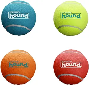Outward Hound Squeaker Ballz Fetch